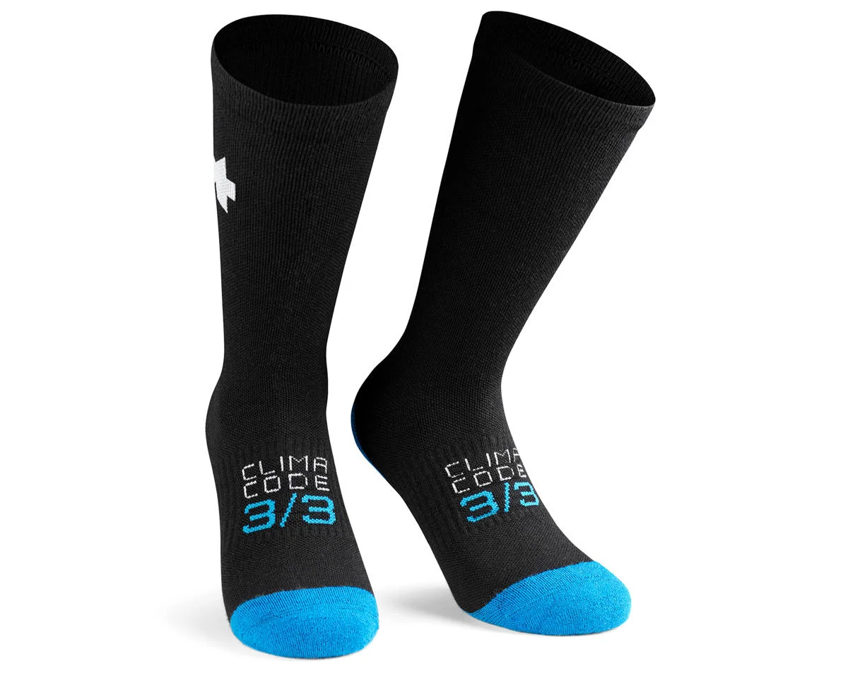 Assos Ultraz Winter Socks (P1) (Black Series) (Assos Size II)